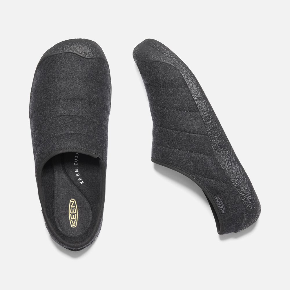 Keen Slippers Heren Zwart - Howser Slide - 30496-OKDG